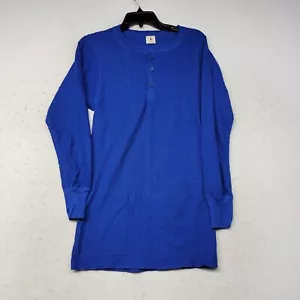 Northwest Territory Hemd Herren Large blau Thermo Henley Waffelstrick USA - Bild 1 von 8