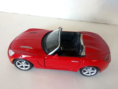 MAISTO 1:24 2008 SATURN SKY RED LINE ROADSTER SPECIAL EDITION Turbo Diecast RARE - Image 1 of 4
