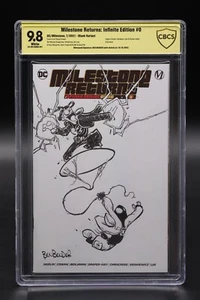 Milestone Returns Infinite Edition (2021) #0 Signed & Sketch Ben Bender CBCS 9.8 - Picture 1 of 3