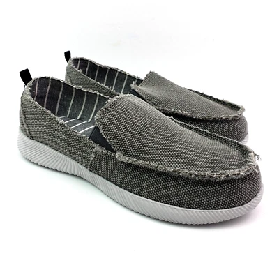 Zapatos mocasines informales sin cordones Crevo Footwear Wiffle juveniles talla 6 gris CVK1265-020 Foto 1 de 4
