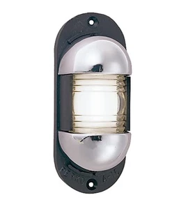 Perko 1332DP0CHR Black Polymer Base 1-1/2" X 3-3/4" Vertical Mount Stern Light - Picture 1 of 5