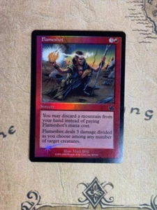 MTG Magic Flameshot (Prophecy - English) MINT FOIL! RARE - Picture 1 of 2