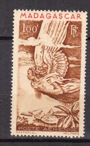 Madagaskar BF 1946 Luftpost Y&T 64 Briefmarke MNH /TE4285i - Bild 1 von 1