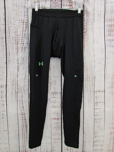 Under Armour Men's SmartForm RUSH HEATGEAR Leggings 1370315 Black Base Layer M - Picture 1 of 13