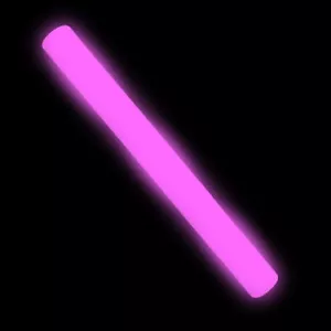 100 Pack 16" Pink LED Foam Glow Sticks Light Up Flashing Wands DJ Party Events - Picture 1 of 7