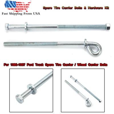 Portador de neumáticos de repuesto/pernos portadores de ruedas para camioneta Ford 1980-1997 F100 F250 F350 Foto 1 de 4