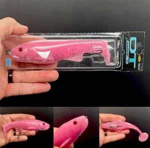 deps & TSUNEKICHI DT Pink Swimbait Inline Soft Plastic Slow Roll SubSurface Lure - Picture 1 of 16