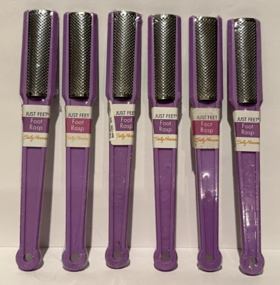 Lote de 6 raspaduras para pies Sally Hansen Just Feet - púrpura Foto 1 de 2