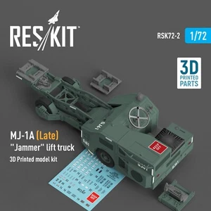 Kit modelo impreso en 3D de carretilla elevadora de emisión tardía ResKit RSK72-0002 MJ-1A ResKit 1:72 - Imagen 1 de 2
