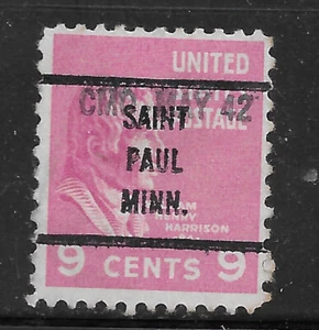 Minnesota Bureau Precancels - St Paul 63 - 9c Prexie - Imagen 1 de 1