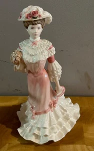 Coalport Golden Age Georgina Porcelain Figurine - Picture 1 of 5