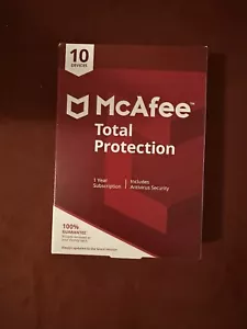 McAfee 2020 Total Protection 1 year subscription 10 devices windows 8.1, 10 - Picture 1 of 2