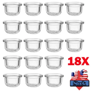 18PCS 9-Hole Glass Bowl For Silicone Smoking Pipe Glass Replacement Bowl US - Picture 1 of 16