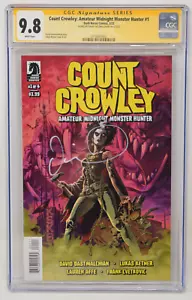 Count Crowley 1 Dark Horse 2022 CGC SS 9.8 Signed David Dastmalchian - Picture 1 of 3