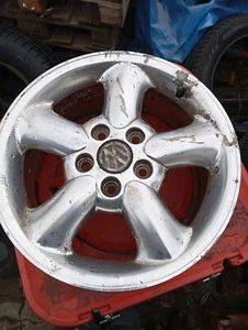 Original VW BBS Sharan Alufelgen 7Jx16H2 ET59 LK 5x112 Silber-Chrom - Bild 1 von 5