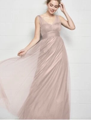 WTOO | Bridesmaids Dress Style #534 Size 4 Blush Color - Image 1 of 4