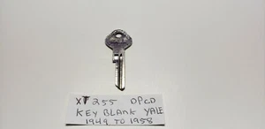 YALE & TOWNE DPCD Key Blank 1949,1958 for Chrysler Plymouth Dodge Desoto  XT245 - Bild 1 von 5