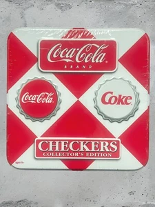 Coca Cola Checkers Collector’s Edition in Tin – New/Sealed - Picture 1 of 4
