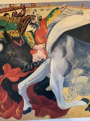 Litografía numerada Picasso Matador Paris impresión 1980 #2822 29x21 total Foto 1 de 4