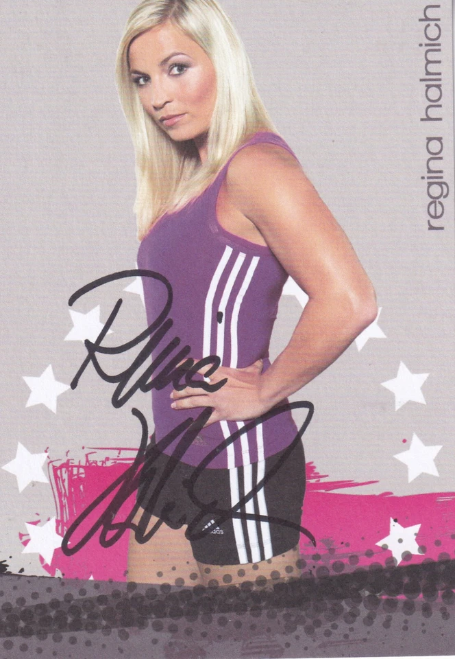 Autogramm - Regina Halmich (Boxen) - Bild 1 von 1