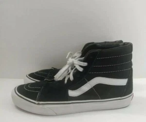 Vans - Hi Old Skool Black White Sneakers - Men's Size 10 - TCH0 - Picture 1 of 12