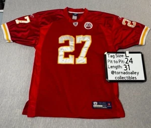 Camiseta deportiva Reebok de los Kansas City Chiefs #27 Larry Johnson On Field talla L/52 - Imagen 1 de 8