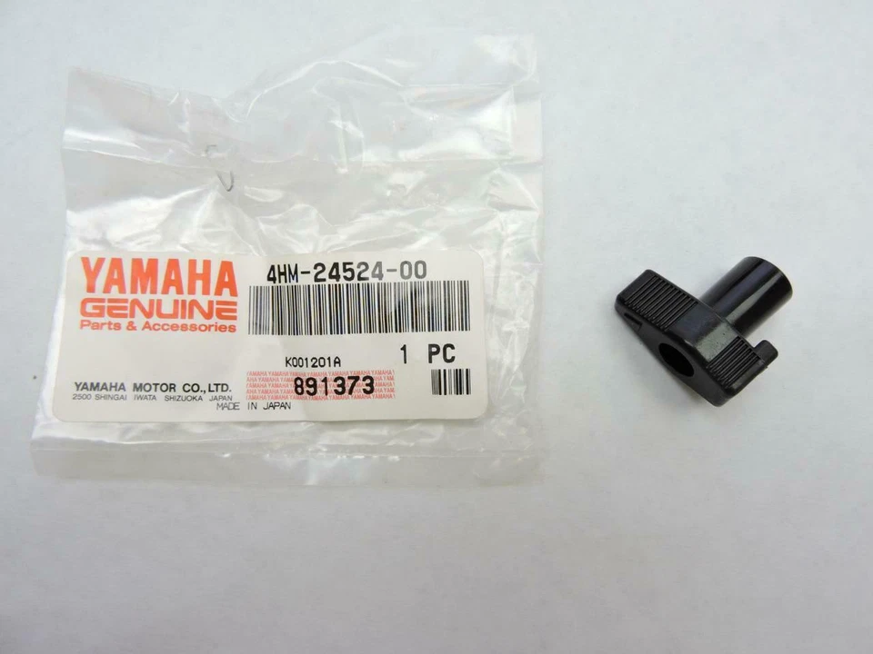 NEW OEM Yamaha YFZ450 Fuel Gas Tank Petcock Knob Knob & Screw 2004-2009 YFZ 450 - Image 1 of 1