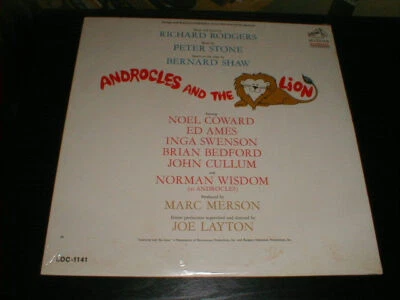 Androcles & the Lion SEALED Mono Lp Record Noel Coward Ed Ames Bernard Shaw - Image 1 of 4