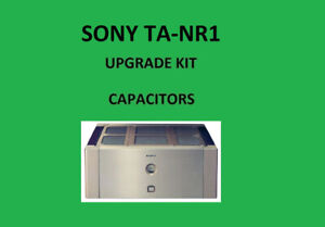 Power Amplifier SONY TA-NR1 Repair KIT - all capacitors