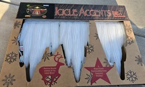 Crystal Icicle Lights Accents Christmas Decorations Miller's USA  - Picture 1 of 6
