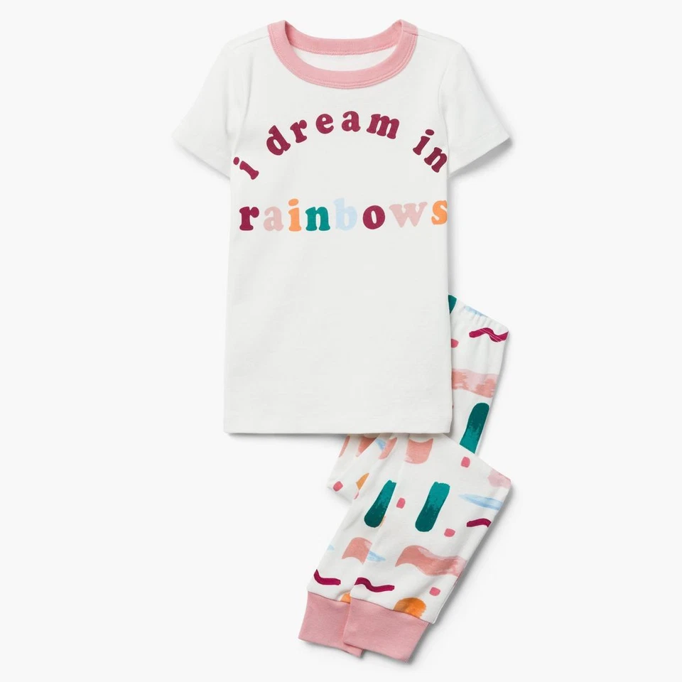 Nuevo con etiquetas Conjunto de pijama Gymboree Rainbow Dreams Gimmies niña muchas tallas Foto 1 de 1