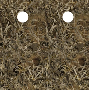 Cornhole Board Wraps Camo Vinyl Decals Grassland Hunting Camouflage set of 2 - Picture 1 of 2