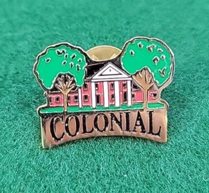 Colonial Country Club Collectible Lapel Golf Pin - Picture 1 of 8
