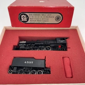 Rare!! HO Brass - WMC Southern MS-2 # 4537 2-8-2+2-8-0 DUPLEX 'Mint Condition' - Picture 1 of 24