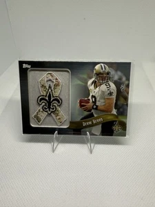 2013 Topps - Blaster Commemorative Team Patch Ribbon Drew Brees - Picture 1 of 1