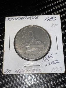 Moneda de 20 Meticais 1980 Mozambique mundo raro baja colección cubo de envío combinado 1 - Imagen 1 de 3