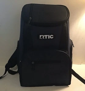 RTIC 15 Can Lightweight Backpack Insulated Cooler with Pockets, Black & Navy - Picture 1 of 6