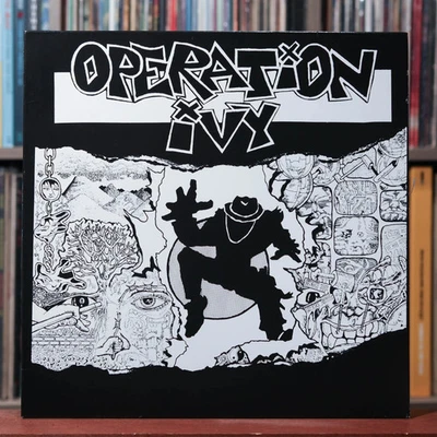 Operation Ivy - Energy - UK RSD BLACK & WHITE VINYL 2020 Hellcat Records, VG+/EX - Image 1 of 4