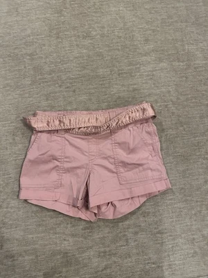 Abercrombie, Kids, Girls Pink Elastic Waist Paper Bag Shorts Size 11/12 - Image 1 of 4
