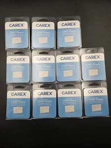 11 Pack Carex CPAP Disposable Filters NEW For ResMed, Airsense 10 And S9 Series - Picture 1 of 3