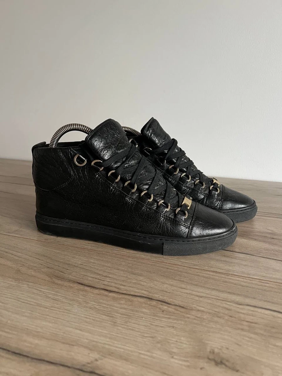 Balenciaga Arena Casual Shoes for Men Black for sale | eBay