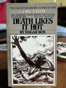 Death Likes It Hot Edgar Box / Gore Vidal PB - Picture 1 of 3