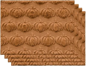 Artoid Mode Rost Kürbis Herbst Tischsets, 12x18 Zoll 12 x 18, 4 Stück,  - Bild 1 von 6