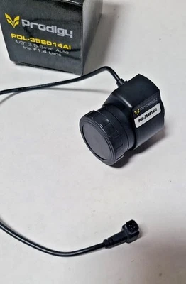 3.5-8mm CS Mount Lens PDL-358014AI 1/3" Auto Iris F1.4 VARIFOCAL LENSES - Image 1 of 3