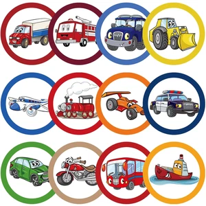 Chinco 120 Stück Pipi Zielscheiben für Jungen Training Toilette Tinkle Spülbar Papier Stick - Bild 1 von 12