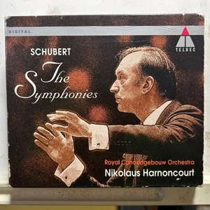 SCHUBERT The Symphonies / Nikolaus Harnoncourt TELDEC 4-CD - Picture 1 of 3