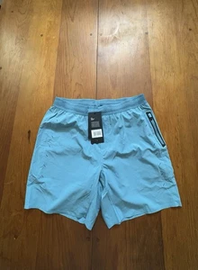 Pantalones Cortos de Sesión Ten Thousand Para Hombres Forrados 7 pulgadas Correr Gimnasio Entrenamiento Azul Tormenta Medianos - Imagen 1 de 5