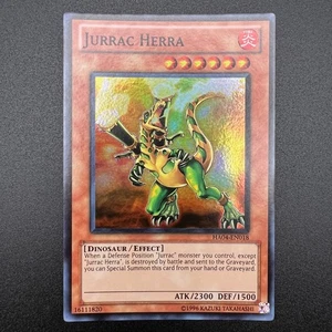 YuGiOh Jurrac Herra HA04-EN018 Super Rare Unlimited NM - Picture 1 of 2