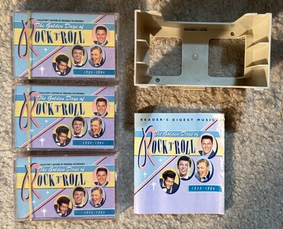 Reader's Digest Golden Days of Rock 'N' Roll 1955-1964 3 Cassette Box Set - NEW - Image 1 of 4