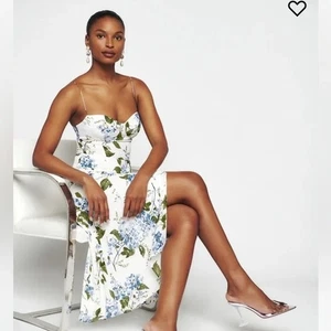 Vestido Reformation Juliette Riviera talla 6 nuevo con etiquetas - Imagen 1 de 13